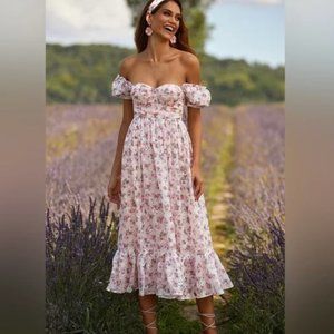 Alamour the Label Aileen Pink Dress